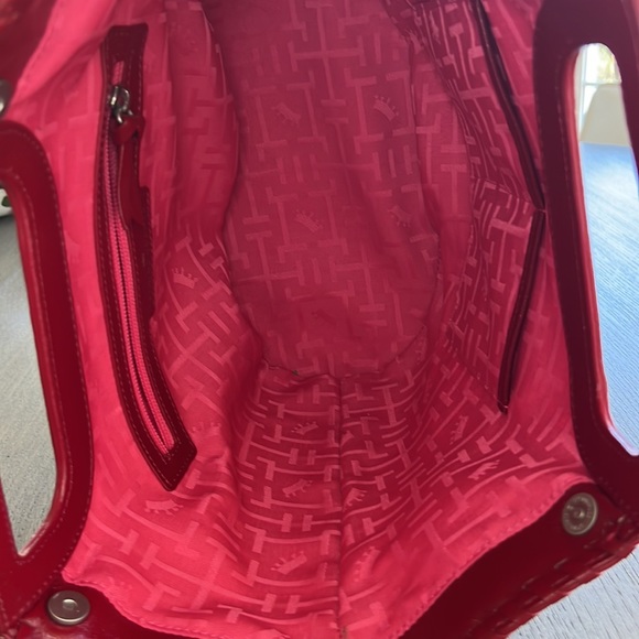 Elaine Turner Cane Woven Patent Leather Bag - Picture 4 of 13